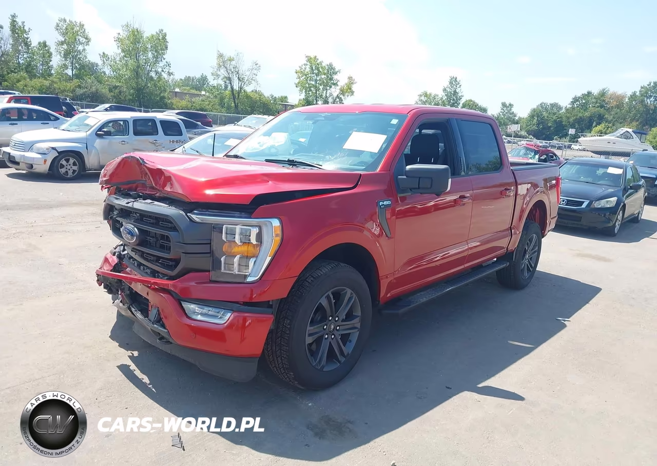 2023 Ford F150 Supercrew VIN:1FTEW1EP1PKD75457 - 2