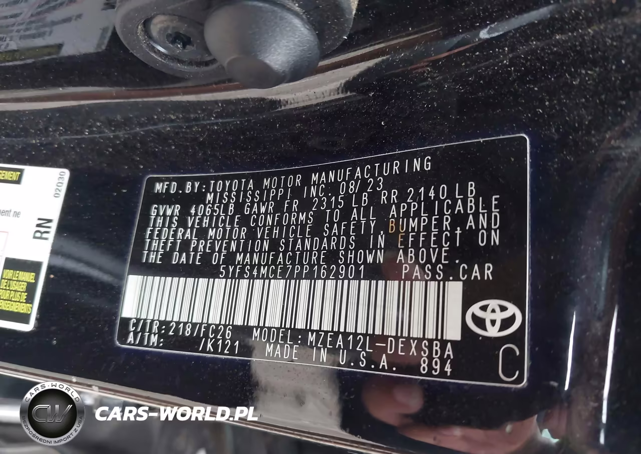 2023 Toyota Corolla Se VIN:5YFS4MCE7PP162901 - 9