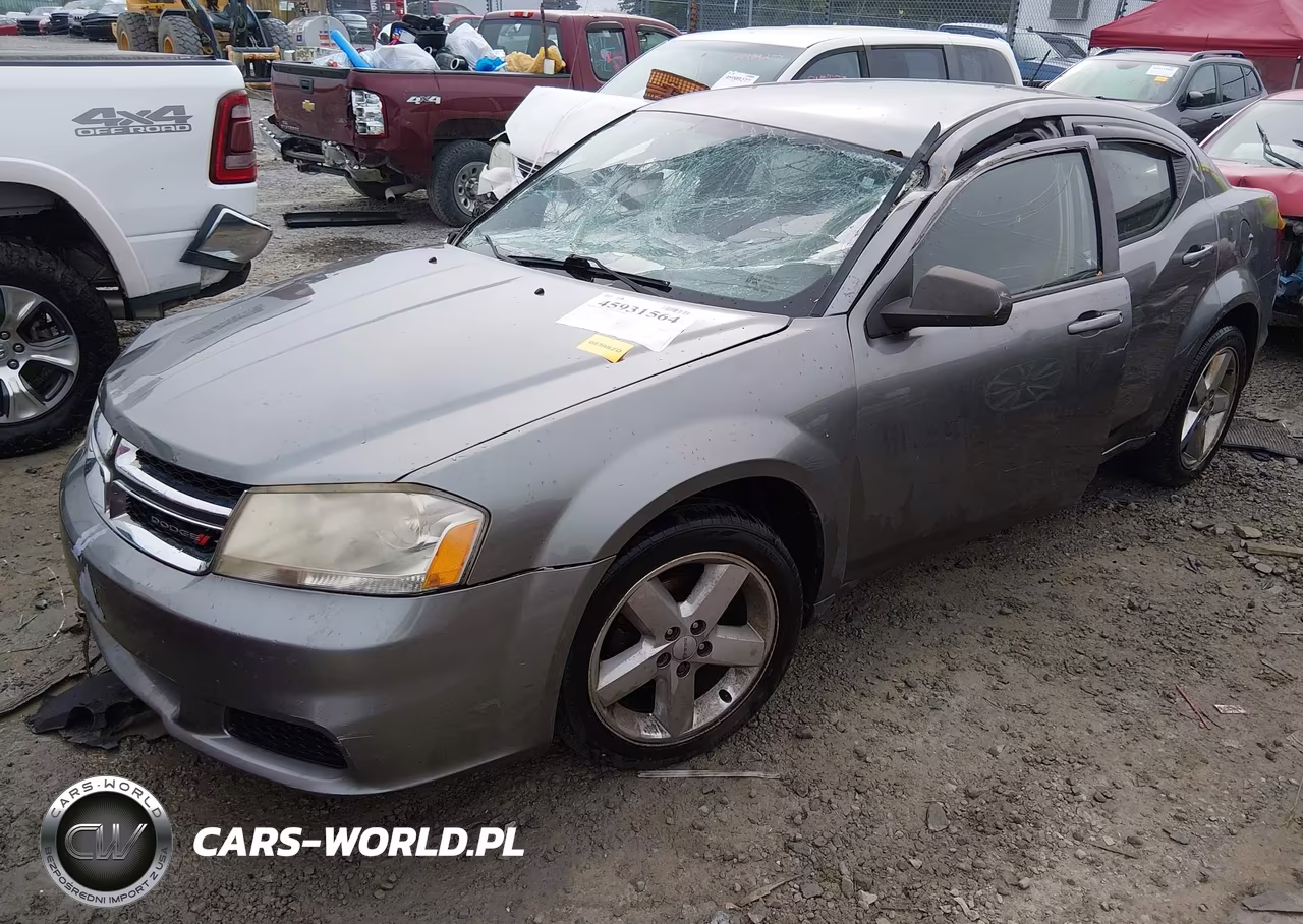 2013 Dodge Avenger Se VIN:1C3CDZAB7DN687884 - 2
