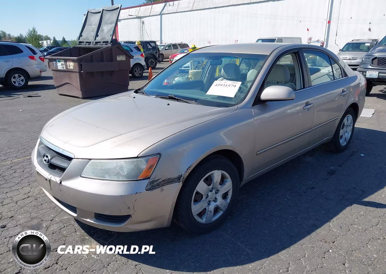 2008 Hyundai Sonata Gls VIN:5NPET46C38H376289 - 2