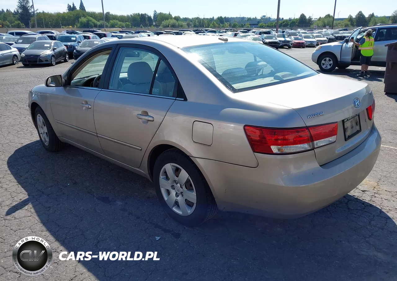 2008 Hyundai Sonata Gls VIN:5NPET46C38H376289 - 3