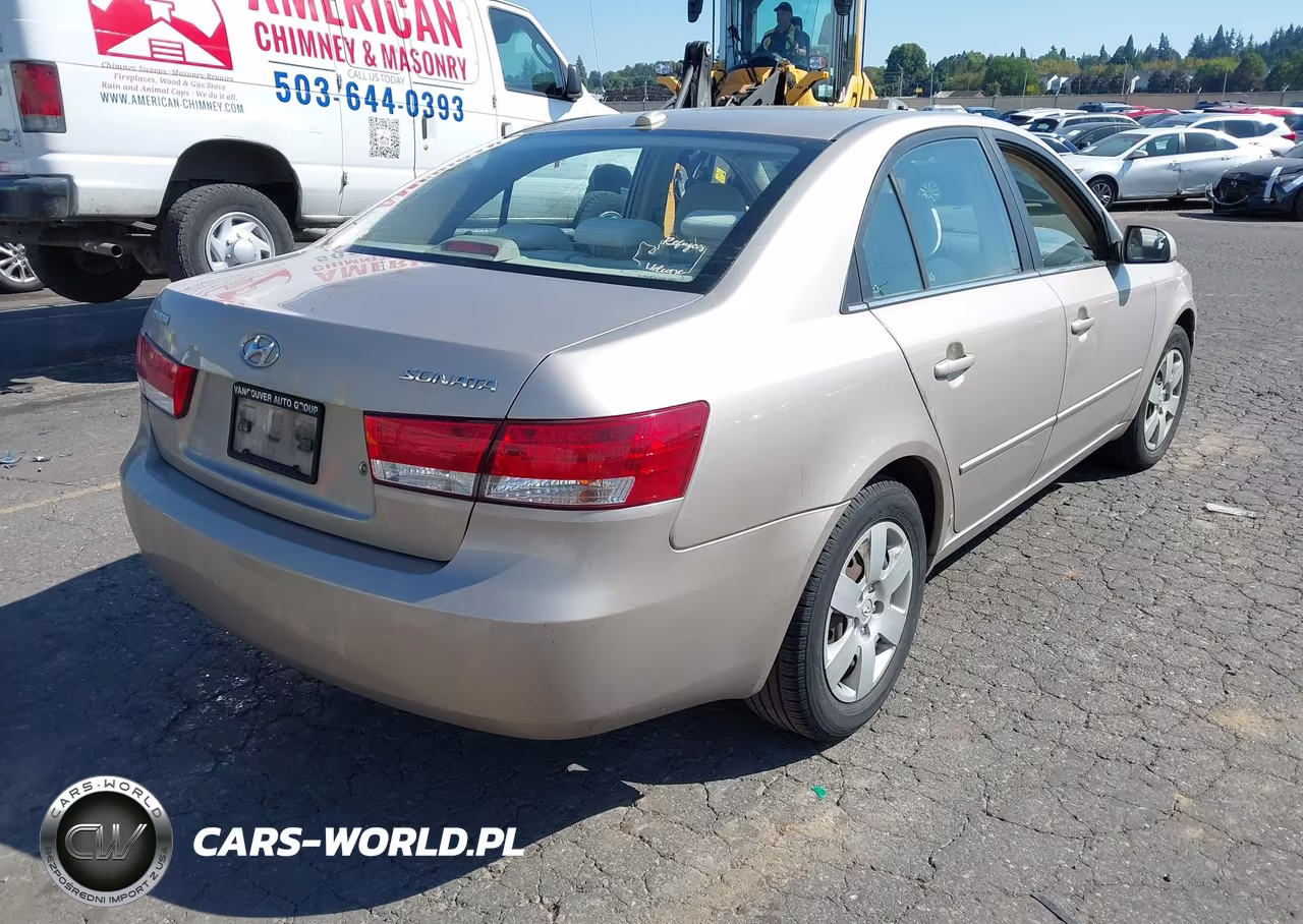 2008 Hyundai Sonata Gls VIN:5NPET46C38H376289 - 4