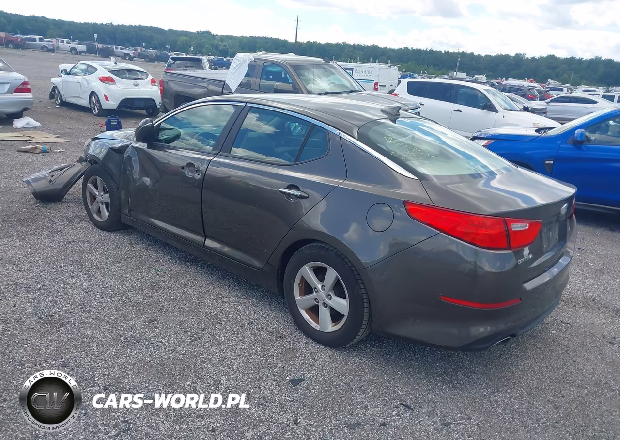 2014 Kia Optima Lx VIN:5XXGM4A79EG314130 - 3