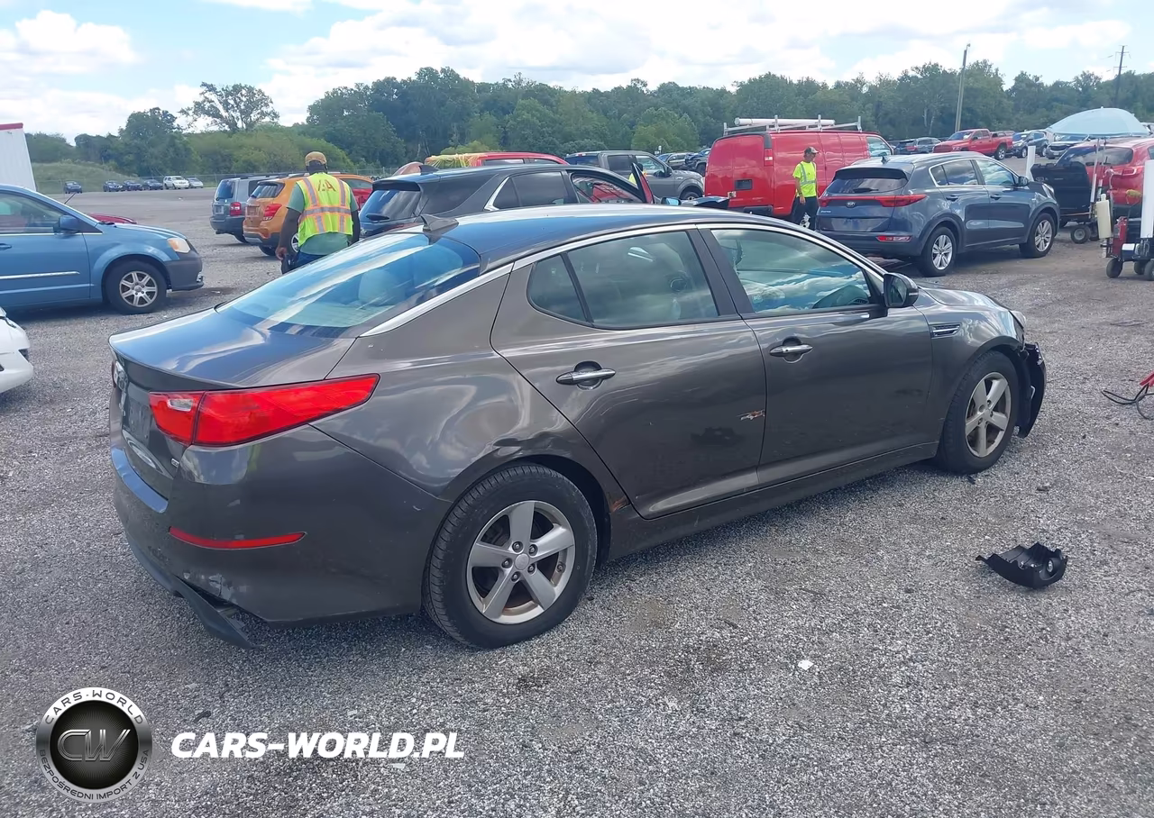 2014 Kia Optima Lx VIN:5XXGM4A79EG314130 - 4