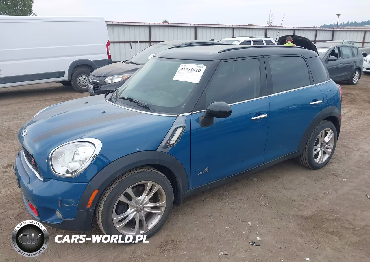 2011 Mini Cooper S Countryman VIN:WMWZC5C51BWL54478 - 2