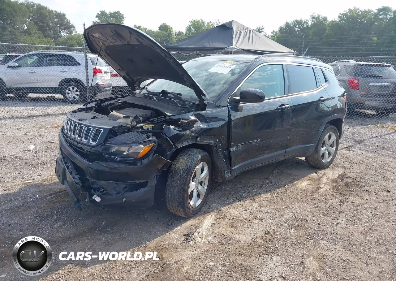 2017 Jeep New Compass Latitude 4X4 VIN:3C4NJDBB7HT629228 - 2