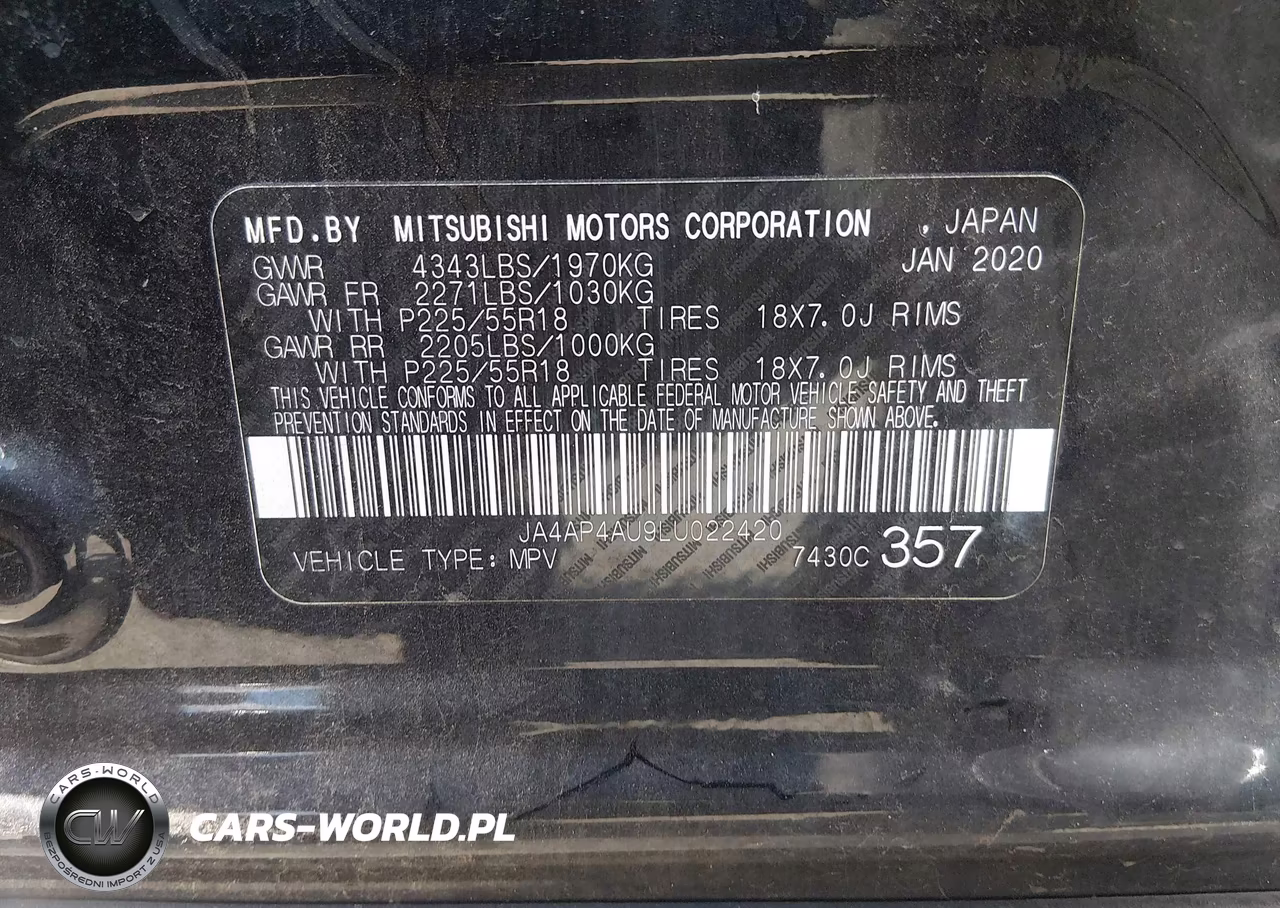 2020 Mitsubishi Outlander Sport 2.0 Se VIN:JA4AP4AU9LU022420 - 9