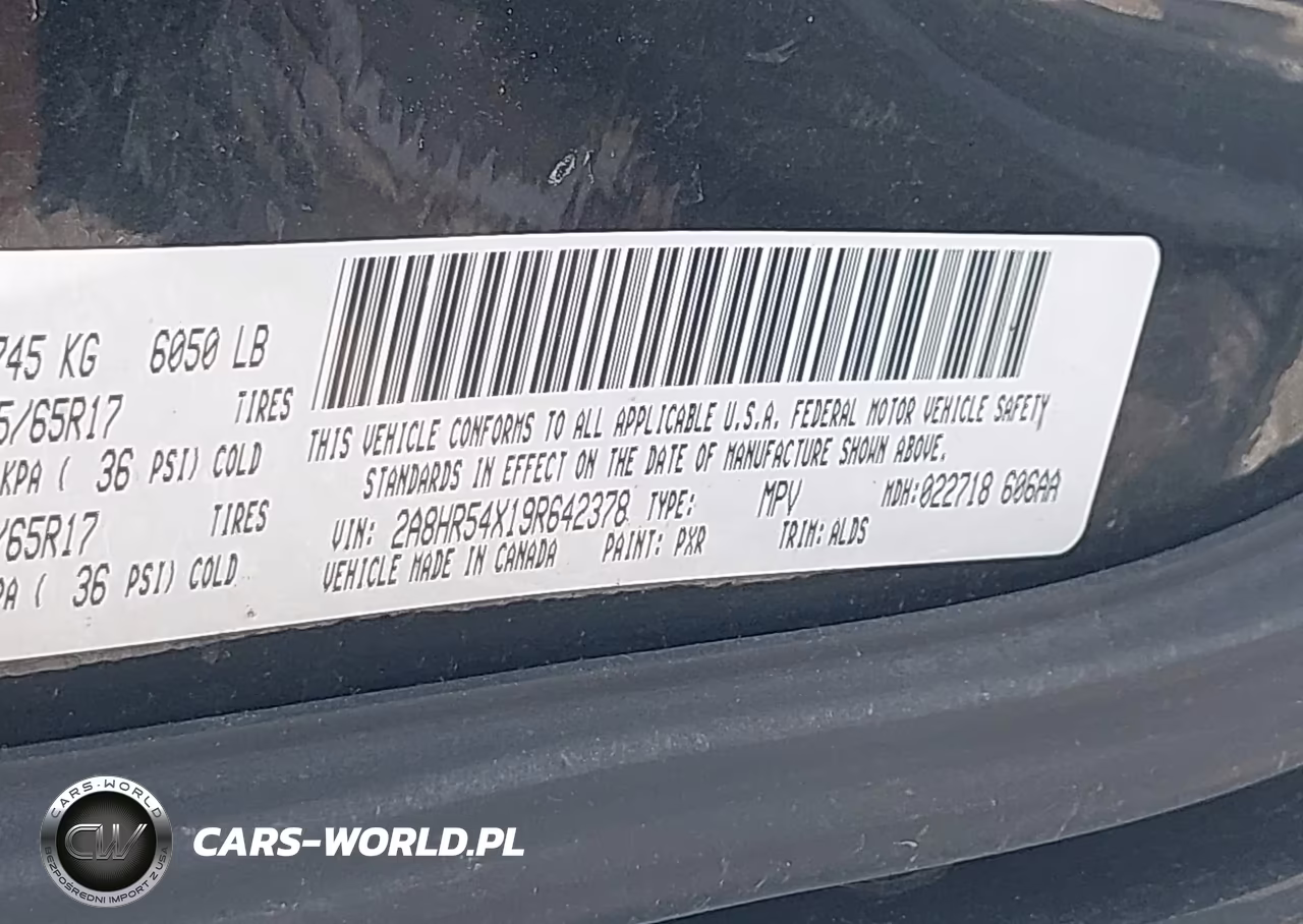 2009 Chrysler Town & Country Touring VIN:2A8HR54X19R642378 - 9