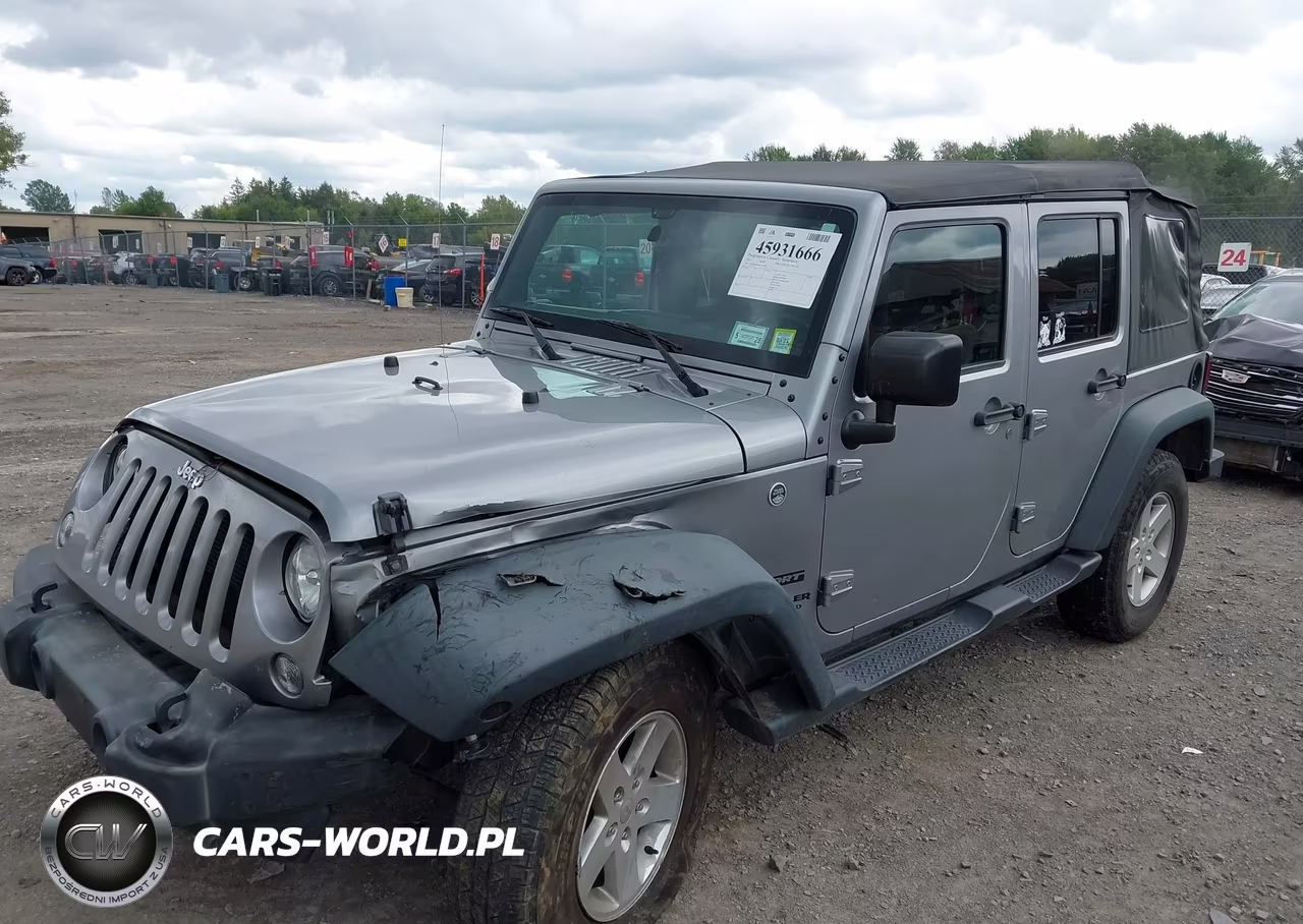 2017 Jeep Wrangler Unlimited Sport 4X4 VIN:1C4HJWDG8HL576682 - 2