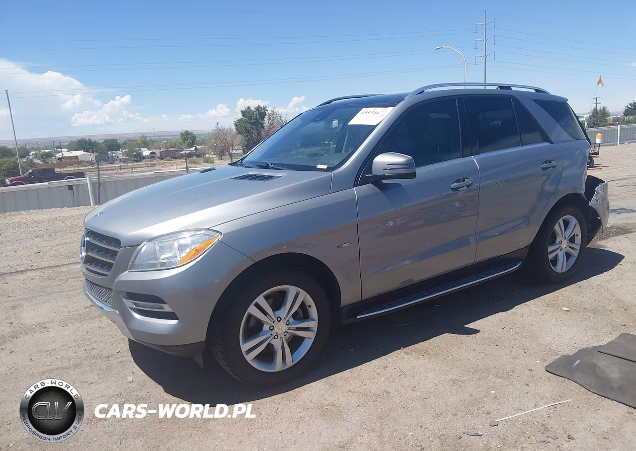 2012 Mercedes-Benz Ml 350 4Matic VIN:4JGDA5HB3CA007245 - 2