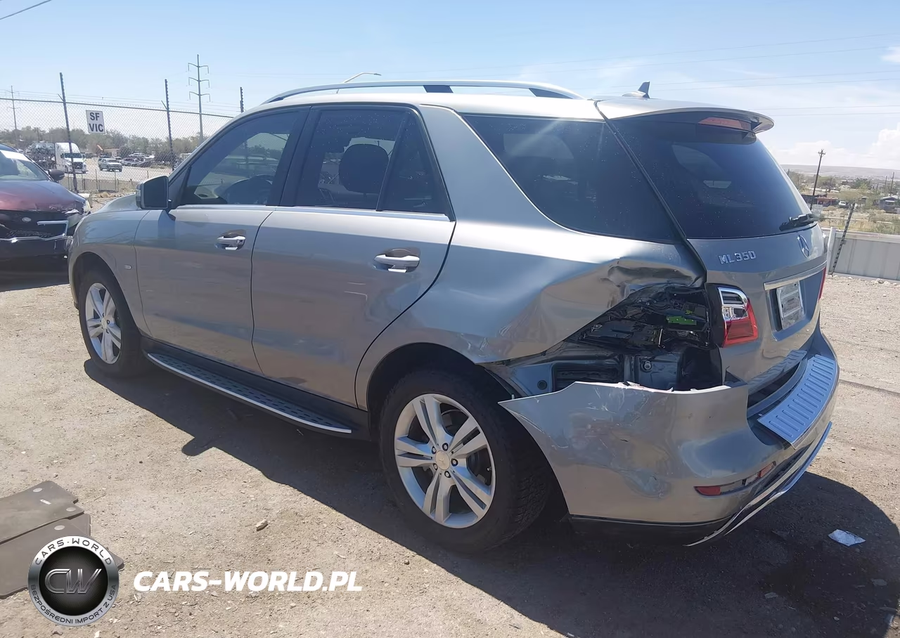 2012 Mercedes-Benz Ml 350 4Matic VIN:4JGDA5HB3CA007245 - 3