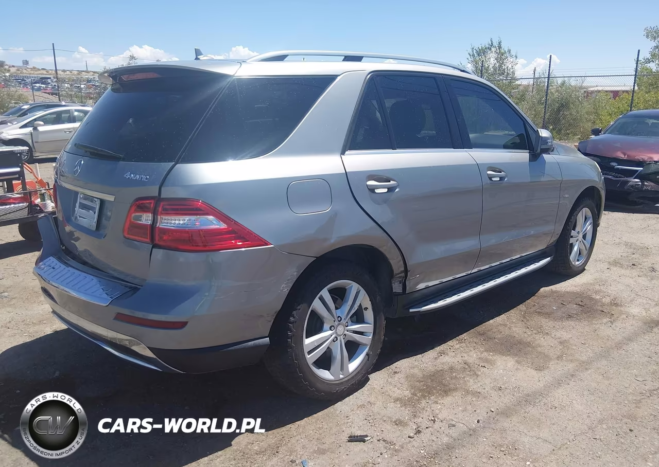 2012 Mercedes-Benz Ml 350 4Matic VIN:4JGDA5HB3CA007245 - 4