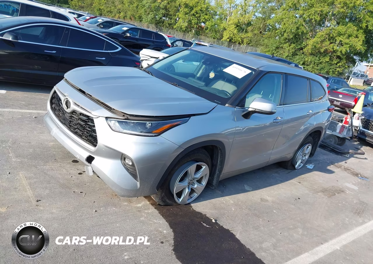2021 Toyota Highlander Le VIN:5TDBZRBH9MS559443 - 2