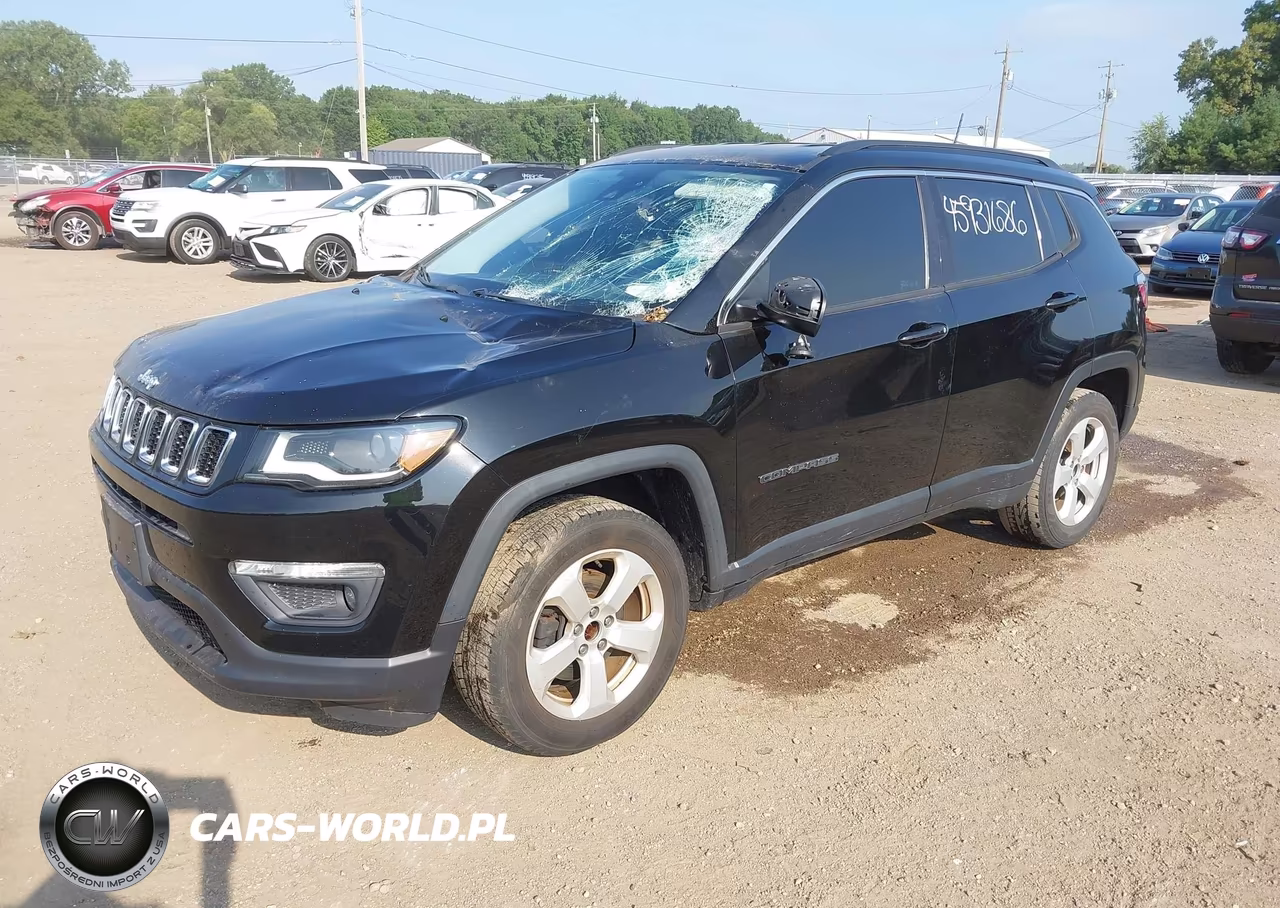 2018 Jeep Compass Latitude 4X4 VIN:3C4NJDBB1JT360116 - 2