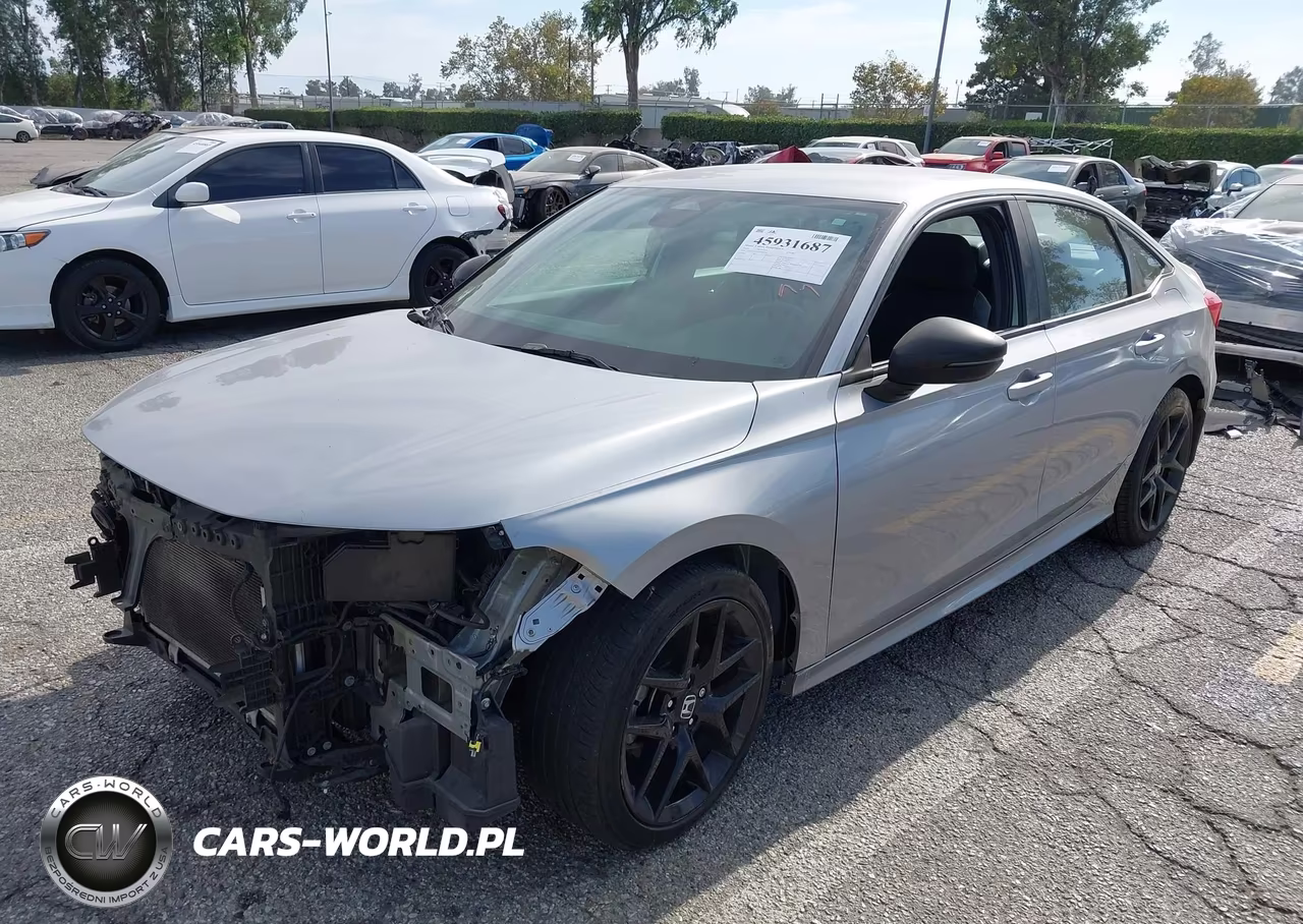 2022 Honda Civic Sport VIN:2HGFE2F52NH594220 - 2