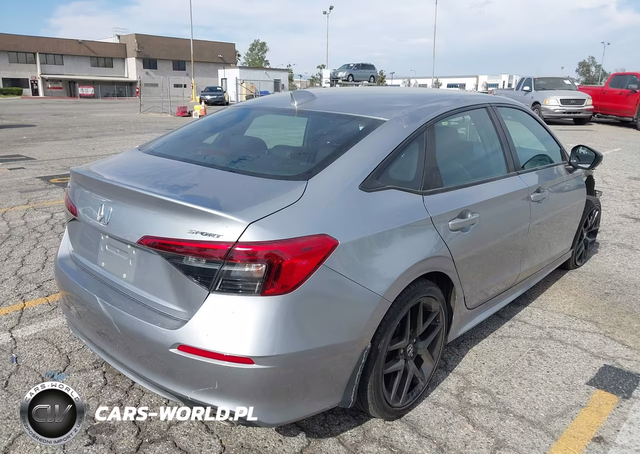 2022 Honda Civic Sport VIN:2HGFE2F52NH594220 - 4