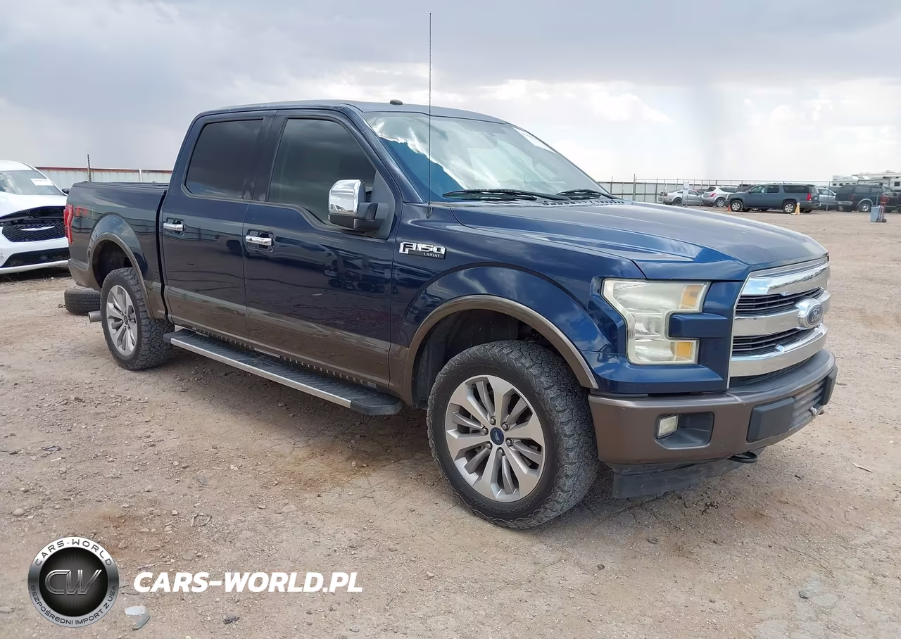 2017 Ford F-150 Lariat VIN:1FTEW1EF3HKC04864 - 1