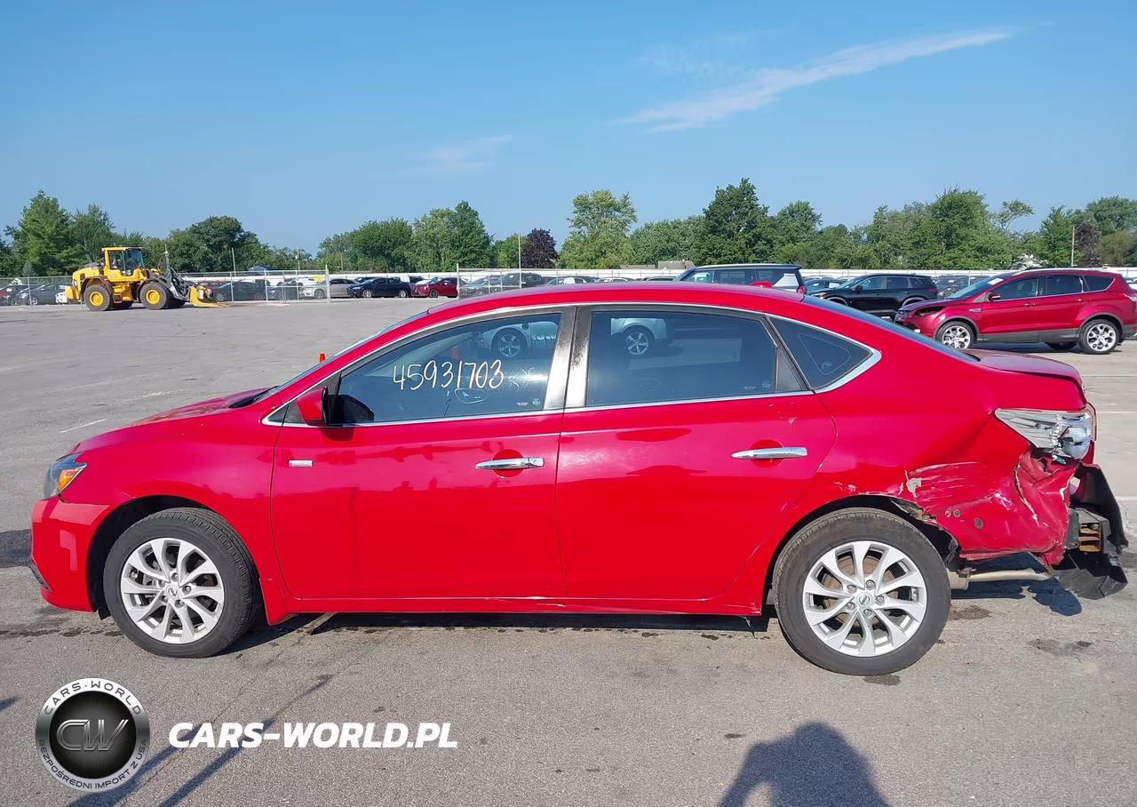 2019 Nissan Sentra Sv VIN:3N1AB7AP3KL605903 - 14