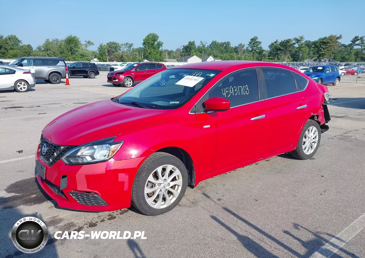 2019 Nissan Sentra Sv VIN:3N1AB7AP3KL605903 - 2