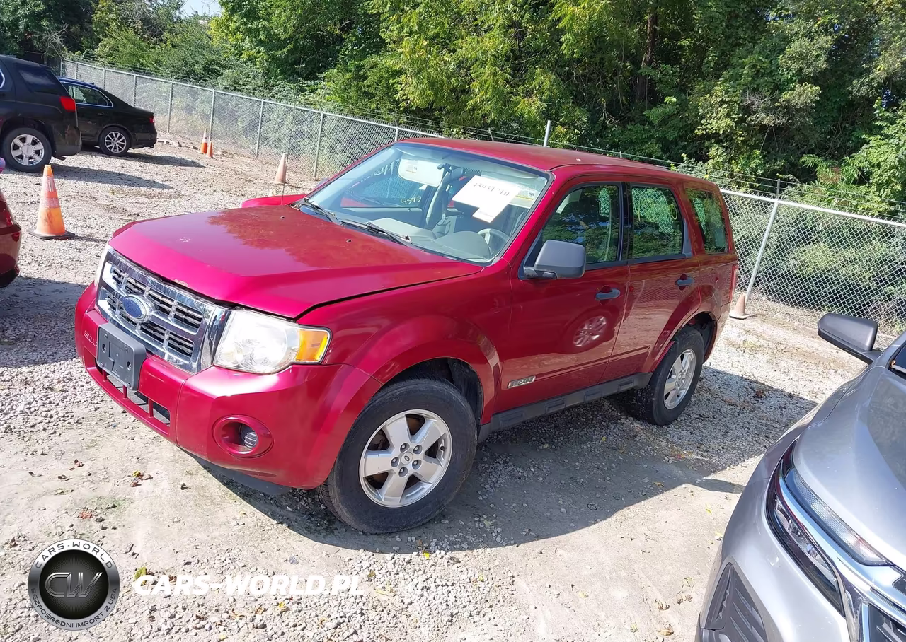 2008 Ford Escape Xls-Xls Manual VIN:1FMCU02Z58KC92804 - 2