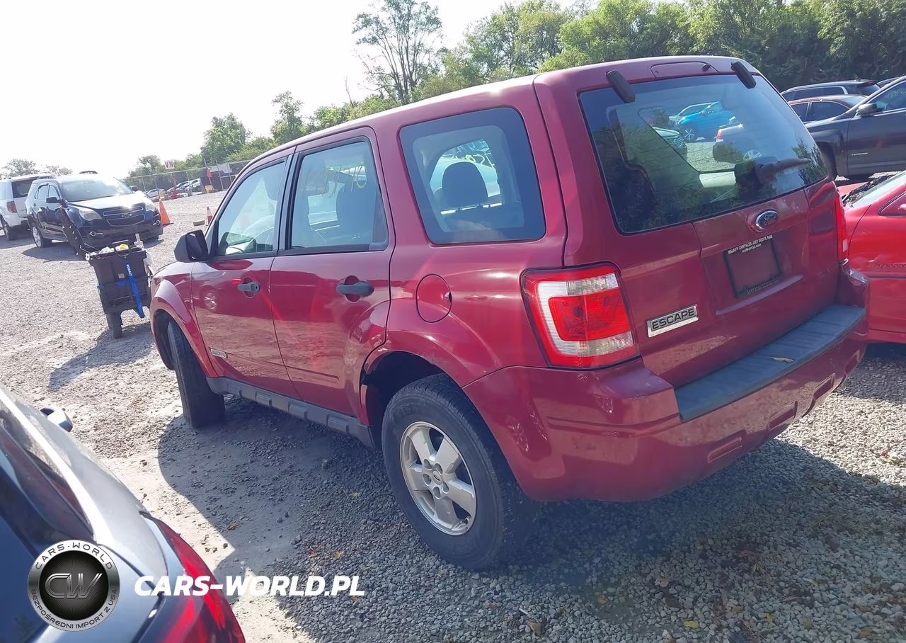 2008 Ford Escape Xls-Xls Manual VIN:1FMCU02Z58KC92804 - 3