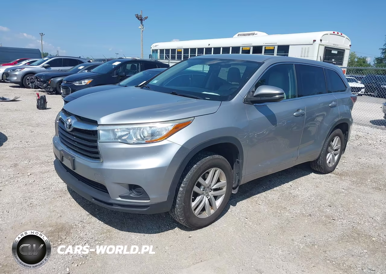 2015 Toyota Highlander Le V6 VIN:5TDBKRFH9FS173543 - 2