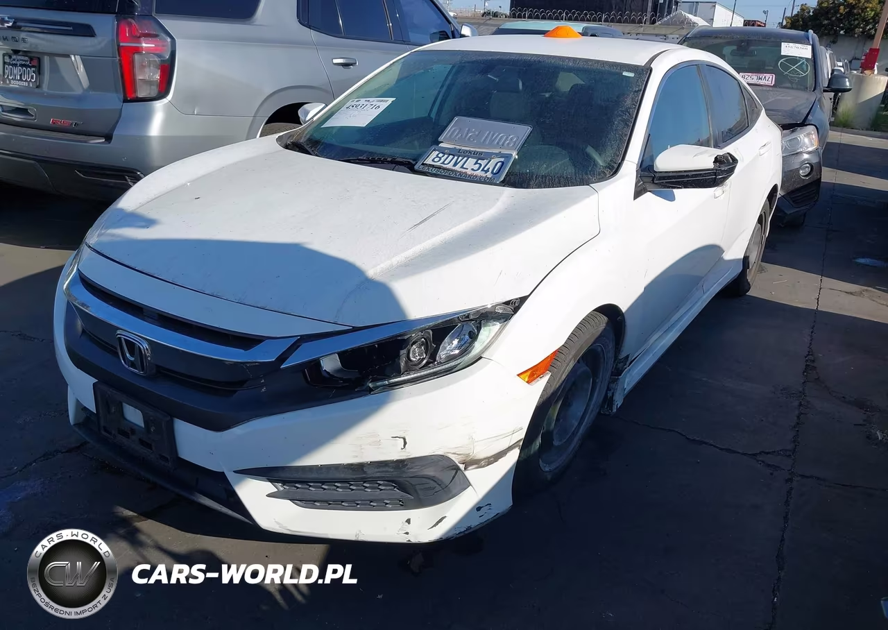 2016 Honda Civic Lx VIN:2HGFC2F5XGH528619 - 2