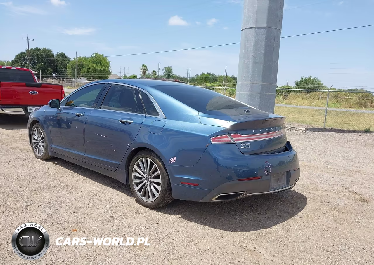 2019 Lincoln Mkz Standard VIN:3LN6L5A96KR618739 - 3