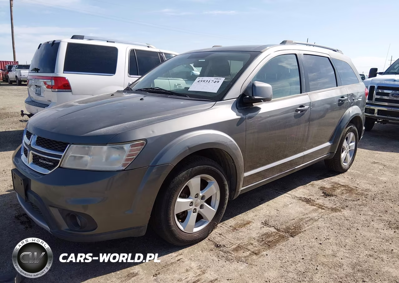 2012 Dodge Journey Sxt VIN:3C4PDDBGXCT195391 - 2