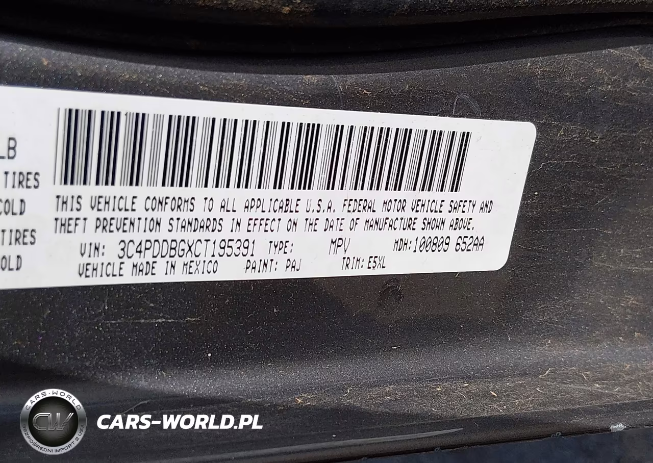 2012 Dodge Journey Sxt VIN:3C4PDDBGXCT195391 - 9