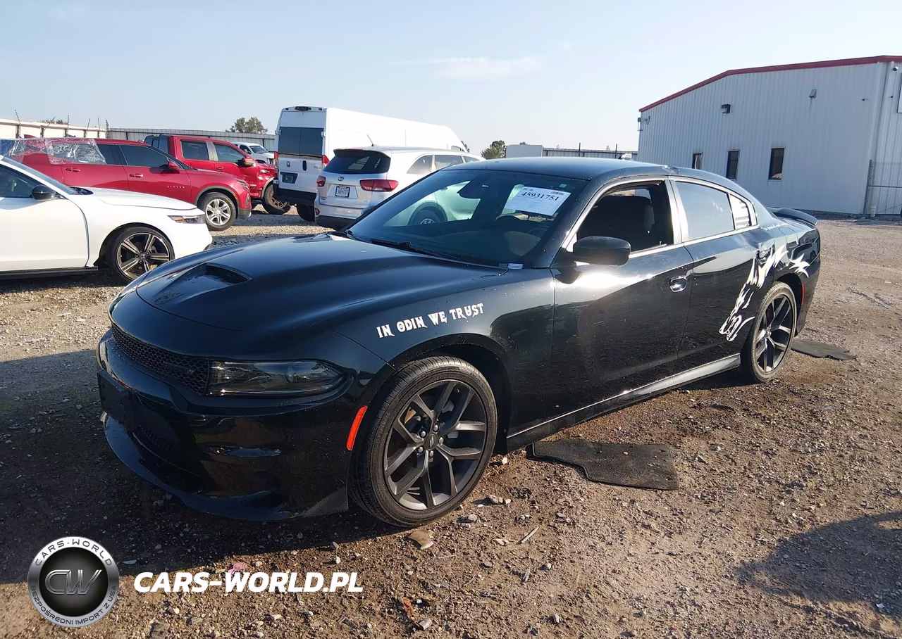 2022 Dodge Charger Gt Rwd VIN:2C3CDXHG8NH170142 - 2