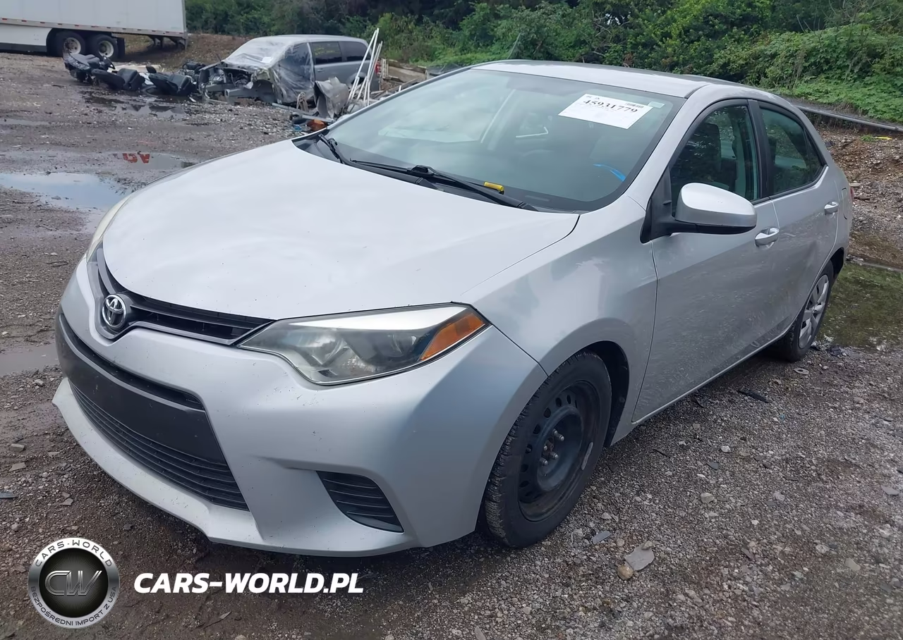 2015 Toyota Corolla Le VIN:2T1BURHE7FC230117 - 2