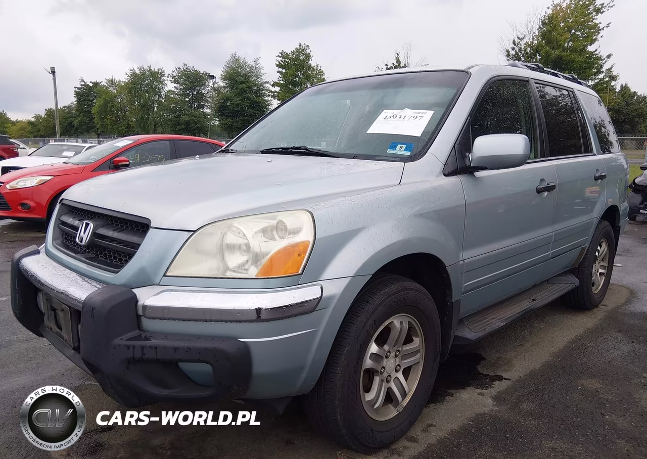2003 Honda Pilot Ex-L VIN:2HKYF185X3H506711 - 2