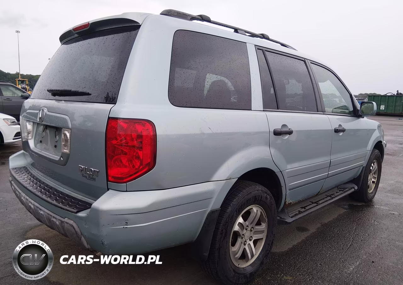 2003 Honda Pilot Ex-L VIN:2HKYF185X3H506711 - 4