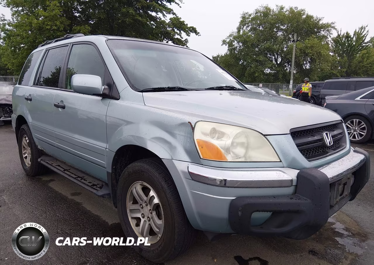 2003 Honda Pilot Ex-L VIN:2HKYF185X3H506711 - 6