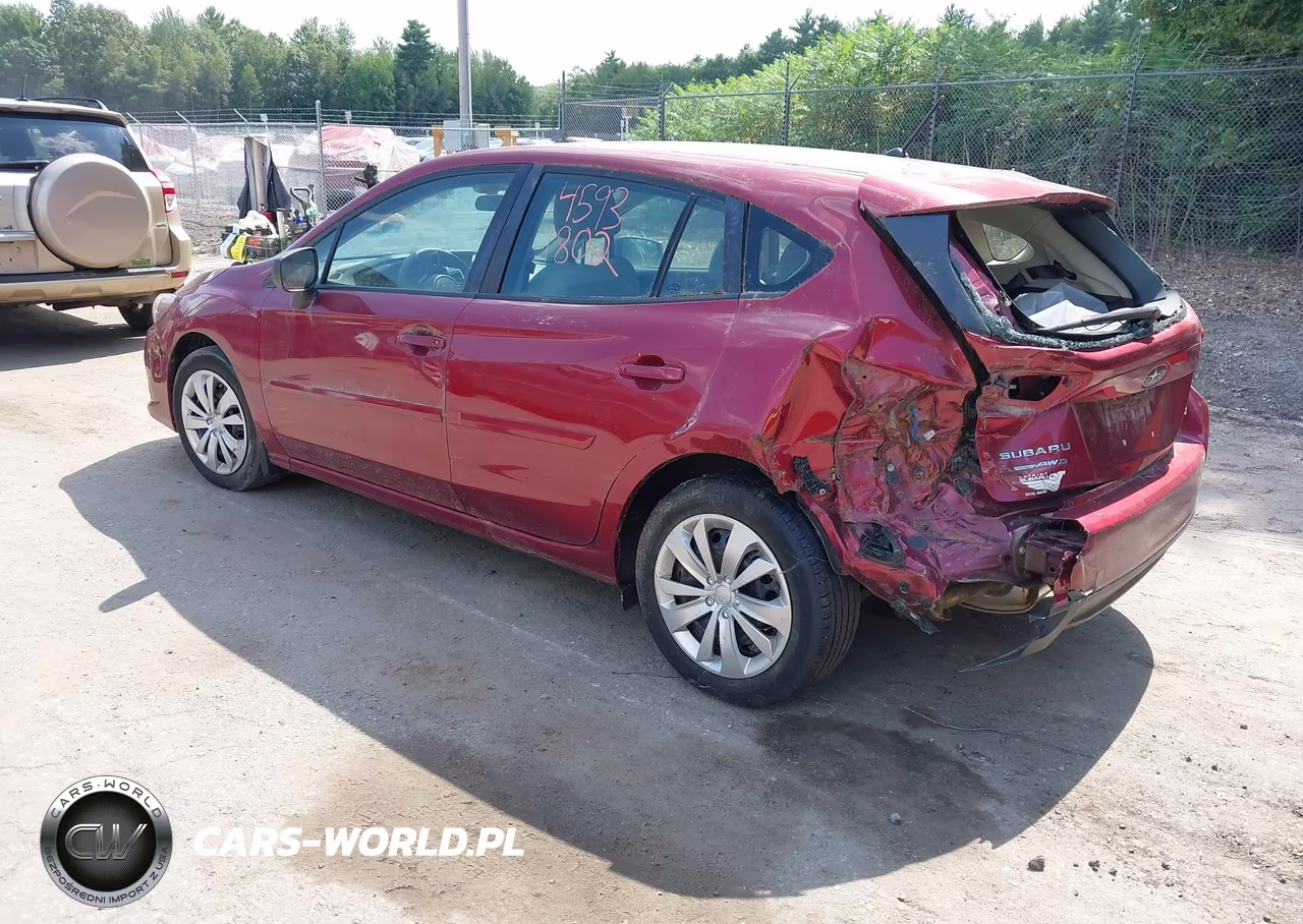 2021 Subaru Impreza VIN:4S3GTAB62M3703911 - 3