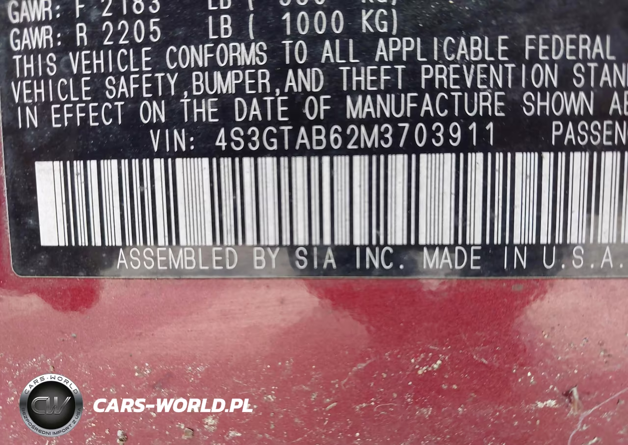 2021 Subaru Impreza VIN:4S3GTAB62M3703911 - 9