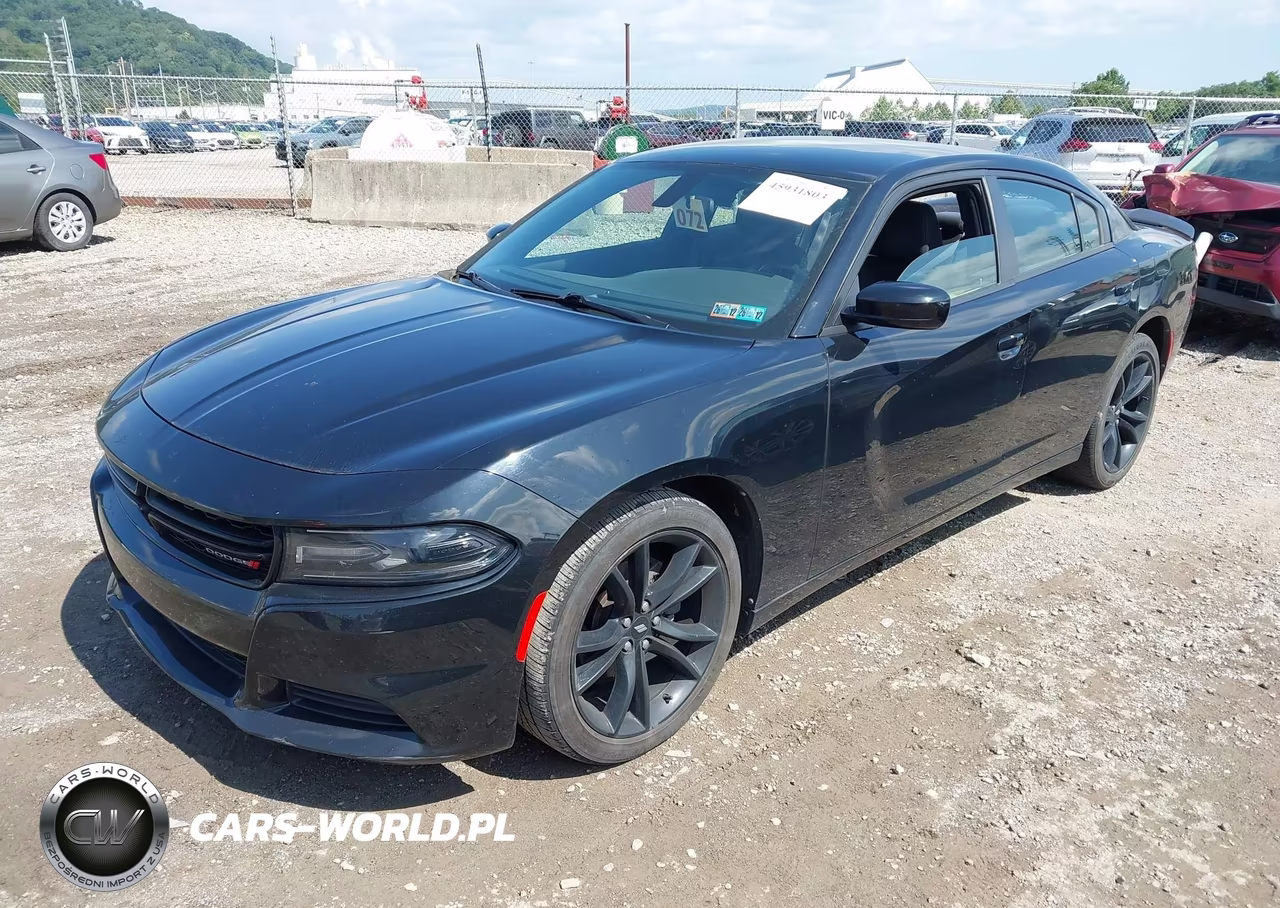 2018 Dodge Charger Sxt Rwd VIN:2C3CDXBG0JH335586 - 2