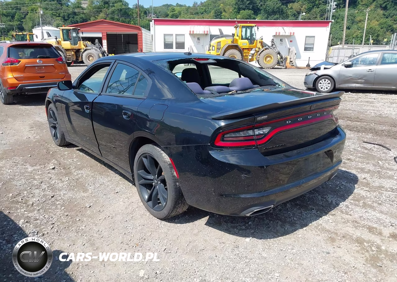 2018 Dodge Charger Sxt Rwd VIN:2C3CDXBG0JH335586 - 3