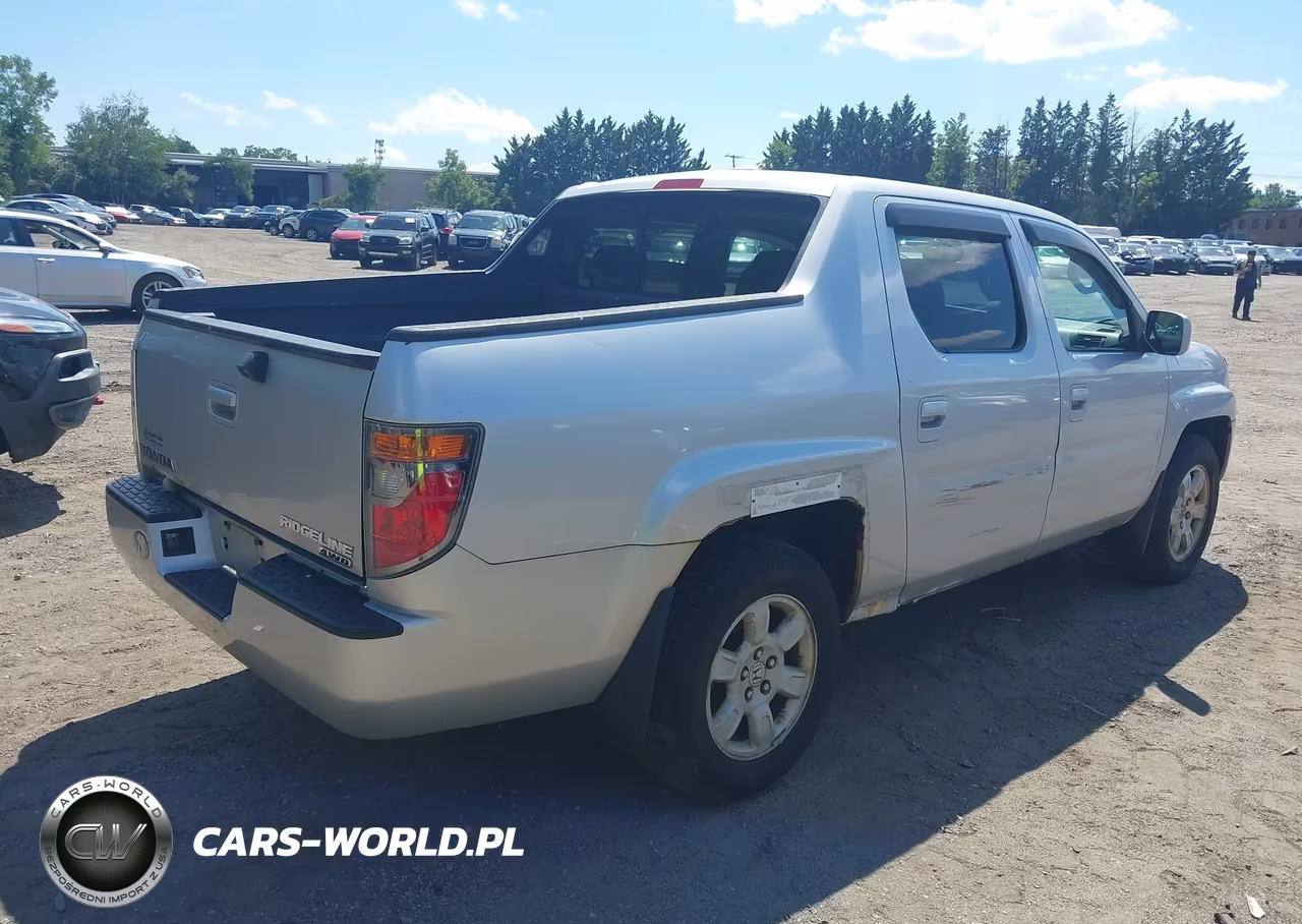 2008 Honda Ridgeline Rtl VIN:2HJYK16528H514067 - 4