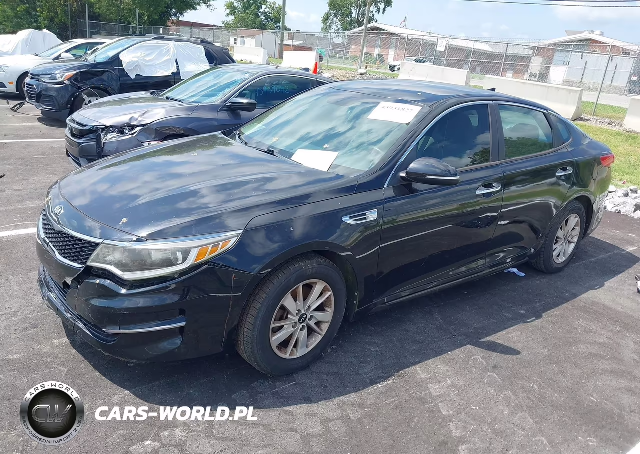2016 Kia Optima Lx VIN:5XXGT4L34GG114613 - 2