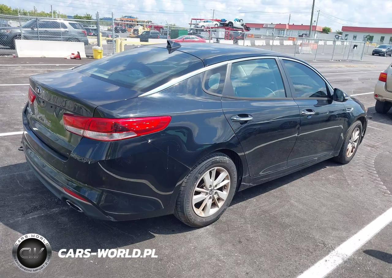 2016 Kia Optima Lx VIN:5XXGT4L34GG114613 - 4