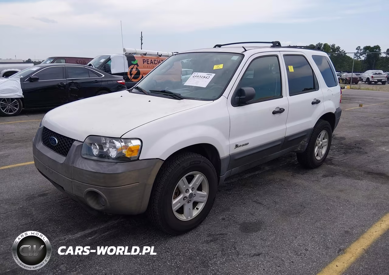 2005 Ford Escape Hybrid VIN:1FMYU96H45KD90780 - 2