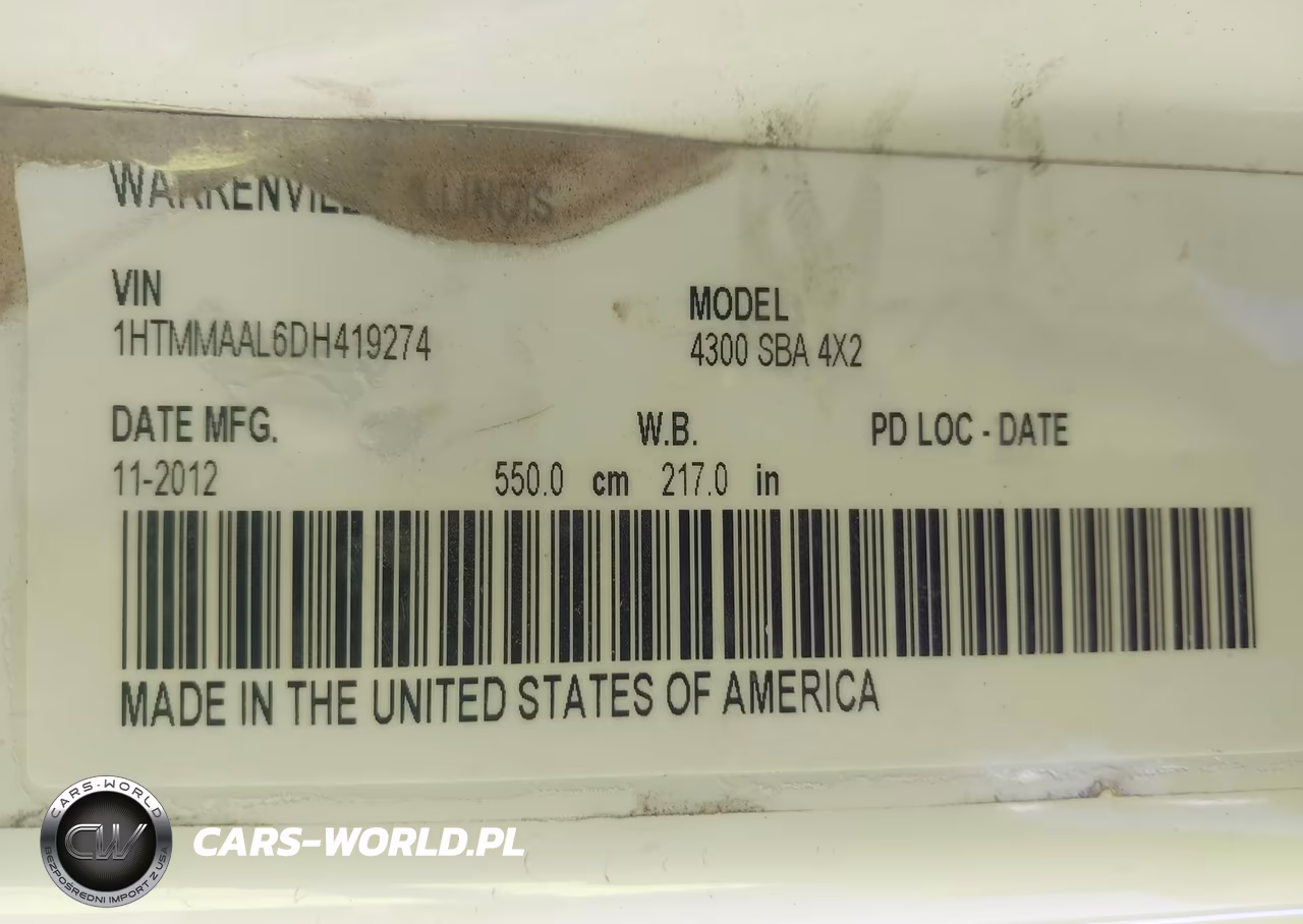 2013 International 4000 4300 VIN:1HTMMAAL6DH419274 - 8