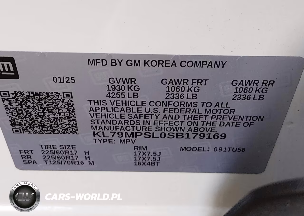 2025 Chevrolet Trailblazer Fwd Lt VIN:KL79MPSL0SB179169 - 9