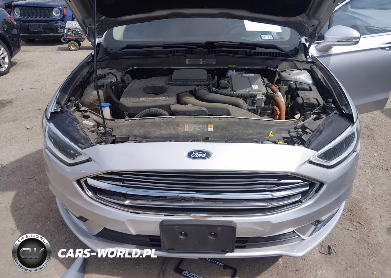 2018 Ford Fusion Hybrid Titanium VIN:3FA6P0RU4JR226920 - 10