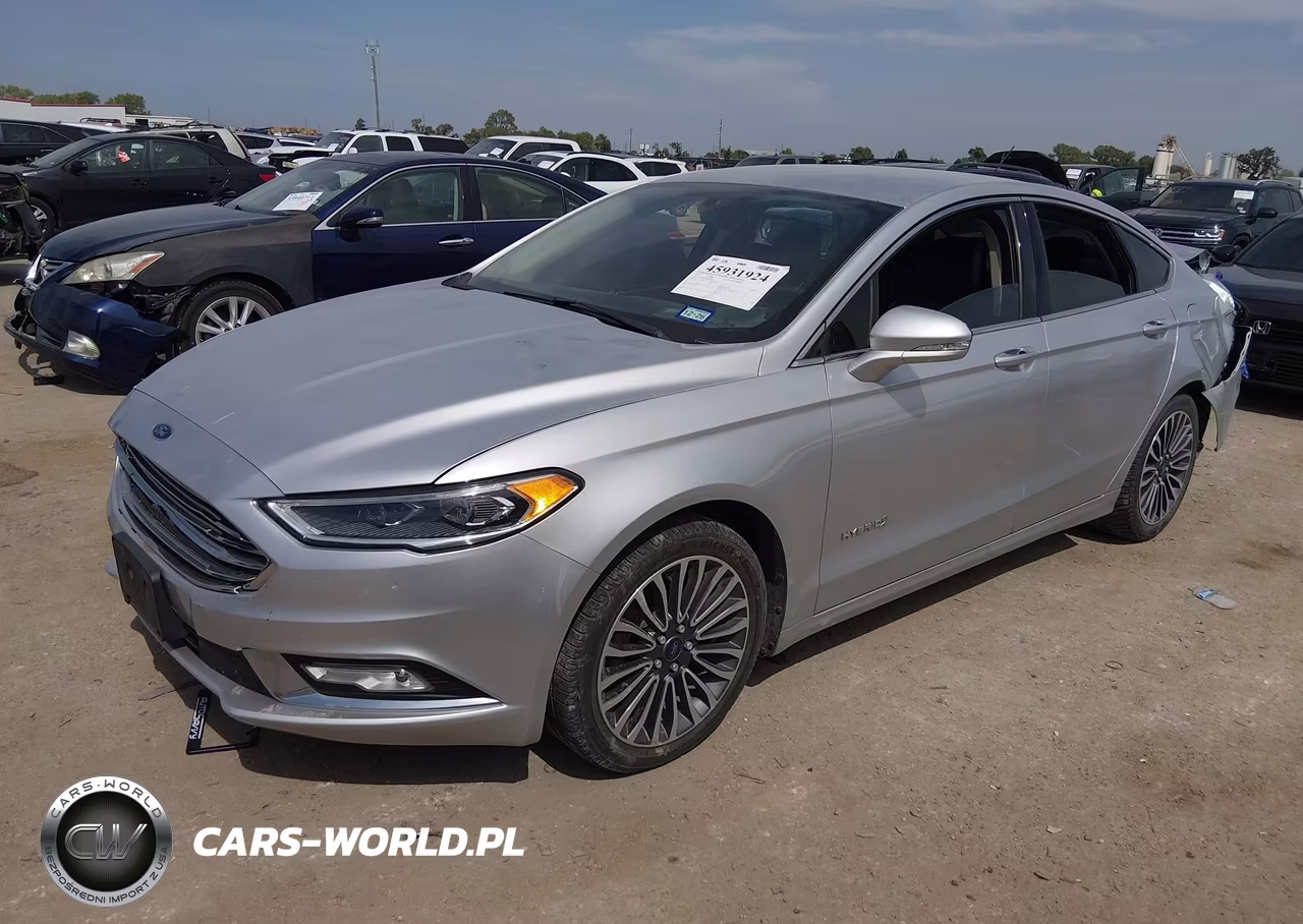 2018 Ford Fusion Hybrid Titanium VIN:3FA6P0RU4JR226920 - 2
