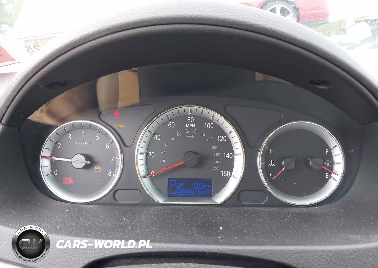 2009 Hyundai Sonata Gls VIN:5NPET46C59H424165 - 7