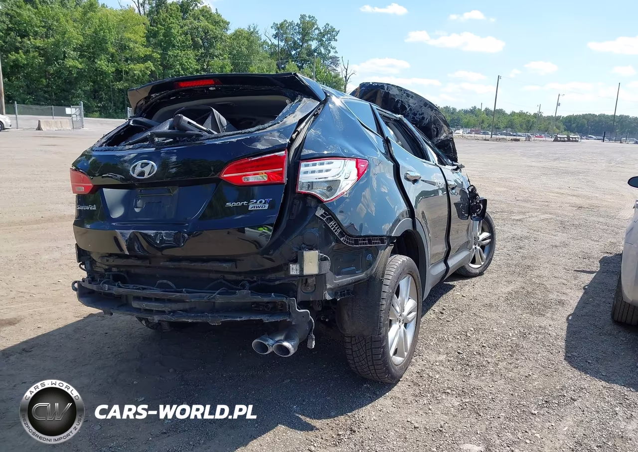 2014 Hyundai Santa Fe Sport 2.0L Turbo VIN:5XYZWDLA1EG155904 - 4