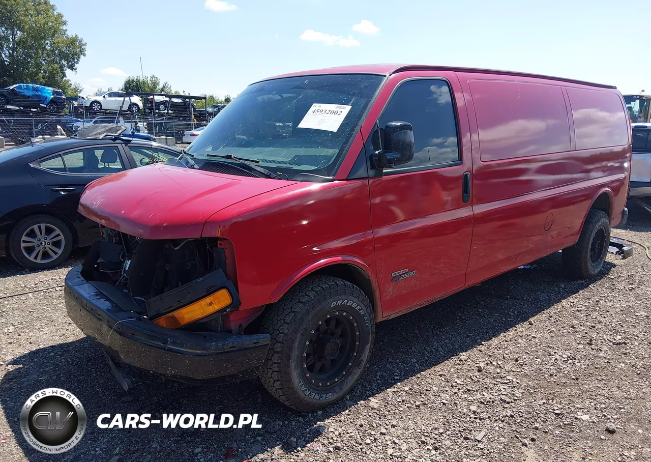 2006 Chevrolet Express Cargo Van Work Van VIN:1GCGG292761177819 - 2